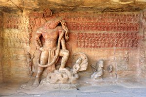 Vishnu come Varaha Avatar