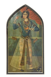 Gohar Taj Bani Abbasi, Mehr Ali Isfahani, museo delle belle arti da School Iranian