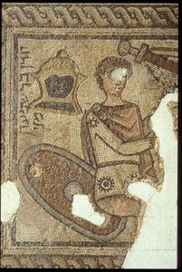 Mosaico raffigurante il re Davide e l