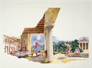 Antica Atene - ricostruzione dell