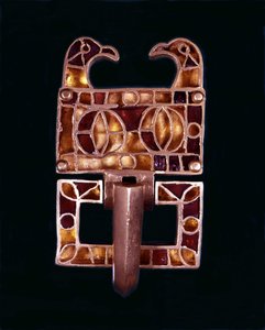 Fibula gotica. VI secolo d.C. Milano, Museo del Castello