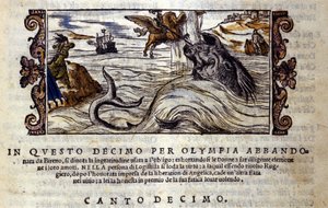 Scena del poema cavalleresco 