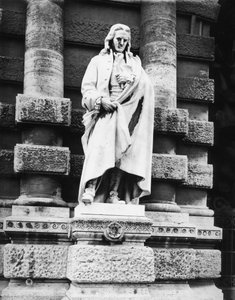 Statua di Giambattista Vico (1668-1744) da School Italian