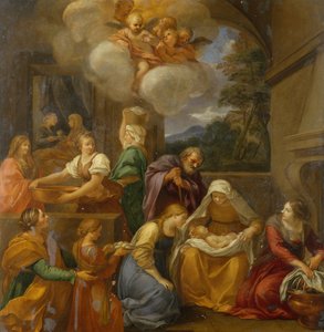 La nascita di Giovanni Battista da School Italian