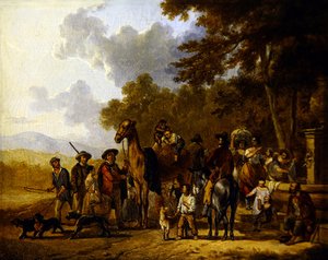 Viaggiatori con Cammello da School Italian