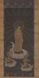 Discesa di Amida, o Raigo, Periodo Muromachi c.1333-1568