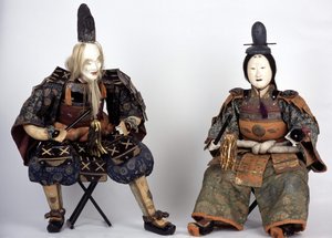 Bambole giapponesi del periodo Edo alla Festa dei Ragazzi. Collezione Captier. Parigi