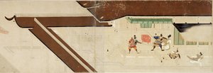 Racconto illustrato della ribellione di Heiji (1159-1160) (Visita imperiale a Rokuhara) da School Japanese