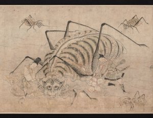 Yorimitsu uccide Tsuchigumo (dettaglio)