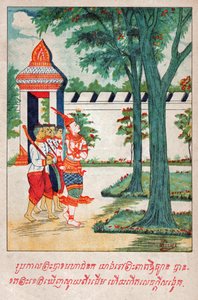 Mahajanaka Jataka. ca. 1910 (illustrazione)