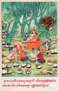 Temiya Jakata (incisione, ca. 1910) da School Laotian