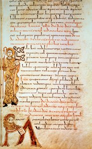 San Matteo; lettera M (testa del leone di San Marco)