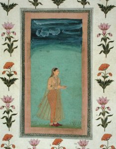 Signora che tiene un fiore, dal Piccolo Album Clive