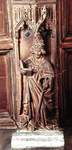 San Gregorio, uno dei quattro padri latini della Chiesa da School Netherlandish