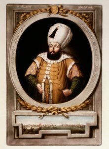 Ritratto del sultano Mehmet III (miniatura)