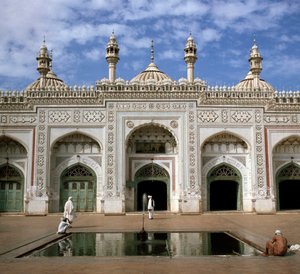 Vista della moschea del XVII secolo Mohabbat Khan