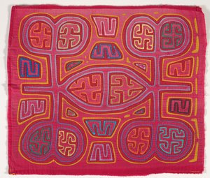 Pannello di camicia (mola), Popolo Kuna, Isole San Blas, c.1950