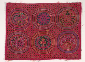 Pannello di camicia (mola), Popolo Kuna, Isole San Blas, c.1950