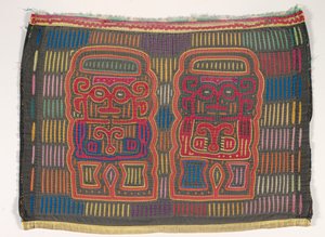 Pannello di camicia (mola), Popolo Kuna, Isole San Blas, c.1950s da School Panamanian