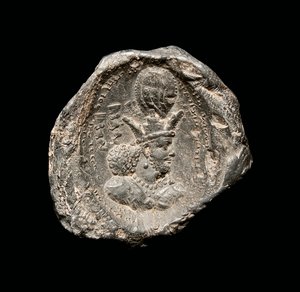 Bulla con iscrizione, periodo sasanide, IV secolo da School Persian