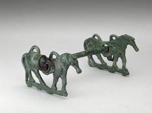 Mordente per cavallo, possibilmente IX-VII secolo a.C., Iran da School Persian