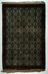 Tappeto di Isfahan con cartiglio d