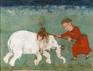 Arte islamica: Rostam uccide l