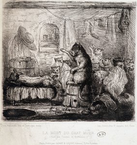 La morte del gatto Murr (dai racconti di Hoffmann) - Disegno, Portogallo da School Portuguese