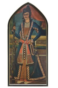 Un principe Qajar, possibilmente Bahram Mirza