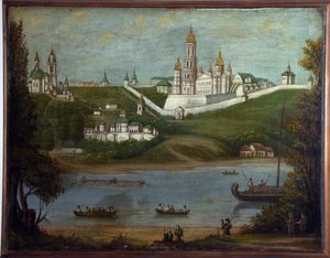 Il monastero delle grotte a Kiev da School Russian