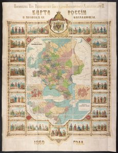Mappa della Russia