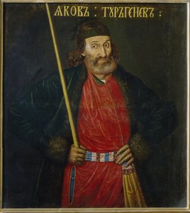 Ritratto di Jacob Tourgueniev da School Russian