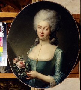 Ritratto della contessa Natalia Aleksandrovna Repnina da School Russian