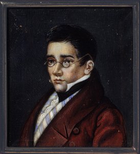 Ritratto del drammaturgo Aleksandr Sergeevich Griboedov (1795-1829)