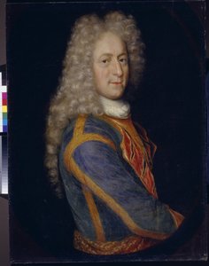 Ritratto del maresciallo Ivan Yurievich Trubetskoy da School Russian