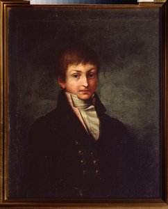 Ritratto del poeta Konstantin N. Batyushkov da School Russian