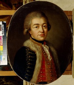 Ritratto del principe Stepan Borisovich Kourakin da School Russian