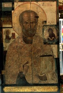 Rappresentazione di San Nicola di Myra o di Bari da School Russian