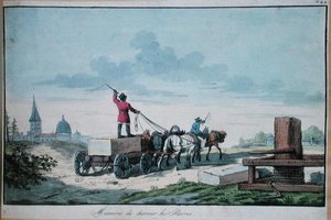 Il trasporto della pietra per l