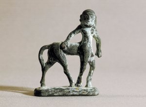 Arte iberica: scultura di un centauro VI-IV secolo a.C. da School Spanish