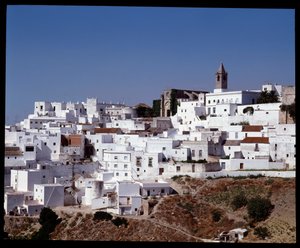 Vista su Vejer de la Frontera, Andalusia, Spagna da School Spanish