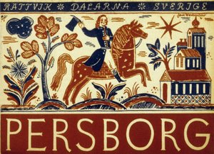 Poster del turismo svedese