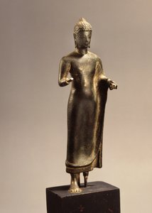 Buddha in piedi, periodo Davaravati