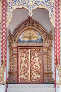 Porta del tempio, Wat Phrathat Doi Suthep da School Thai