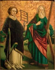 Maestro, i santi Lorenzo e Andrea da Schweizer Meister