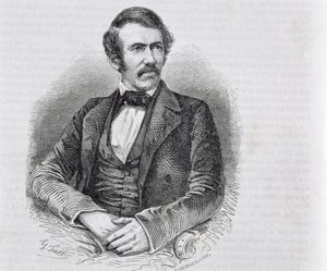 David Livingstone (1813-1873) inciso da S. Pannemaker da Scottish School