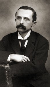 Ritratto di J.M. Barrie, c.1890 (foto seppia)