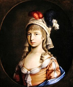 Ritratto di una signora da Scottish School