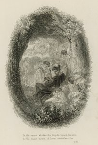 Scena da Windsor Forest, di Alexander Pope da Scottish School