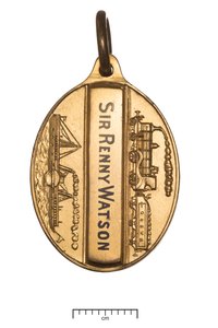Scozia, Glasgow e South Western Railway, pass per direttori, c.1850 (oro e smalto) da Scottish School